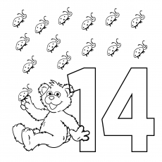 Top free printable number coloring pages online