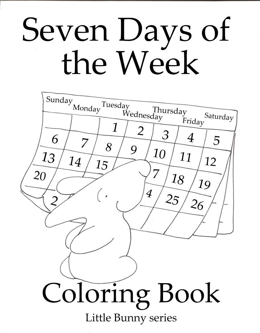 Coloring pages â little bunny series