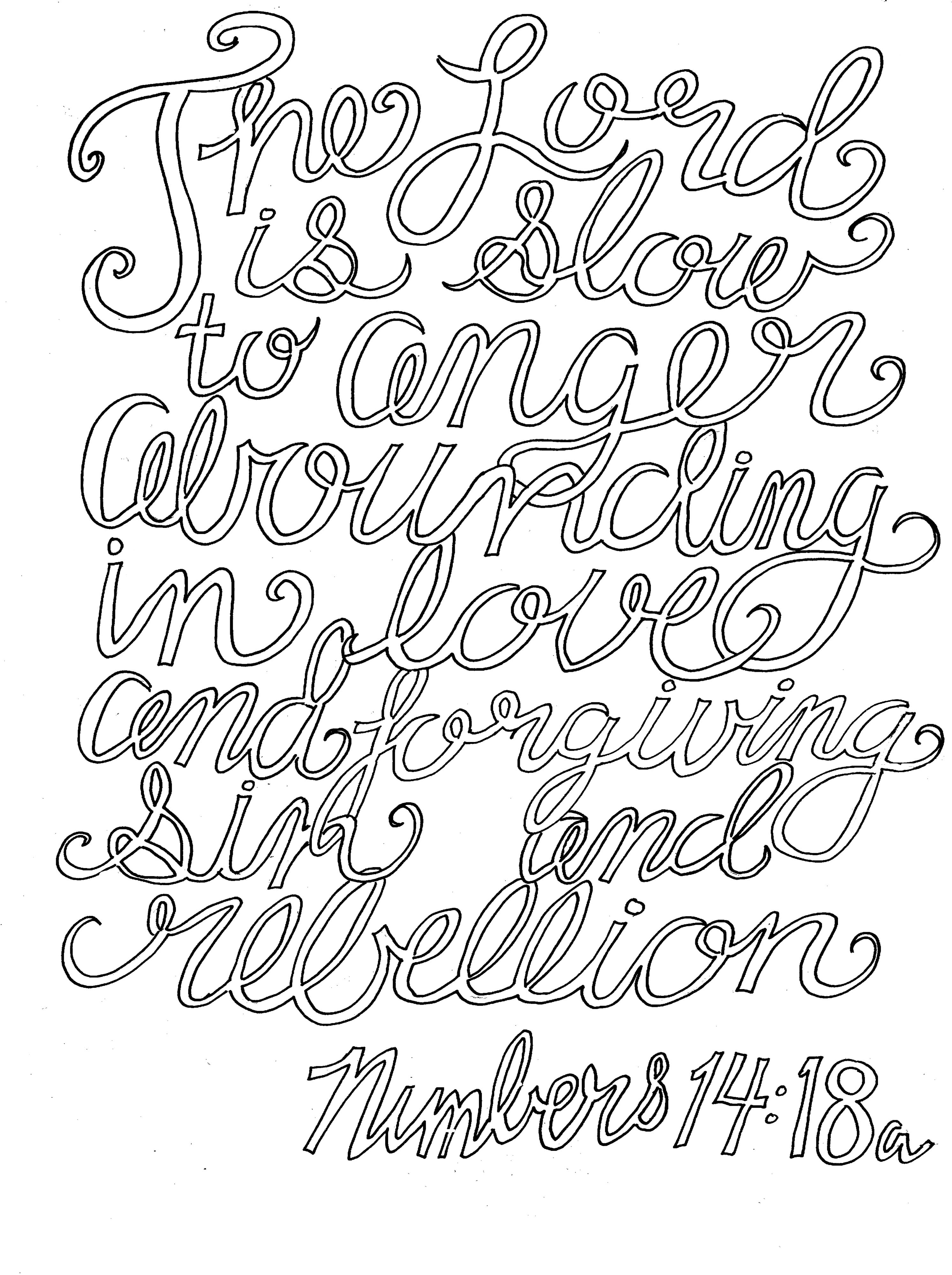 Numbers a coloring page â from victory road