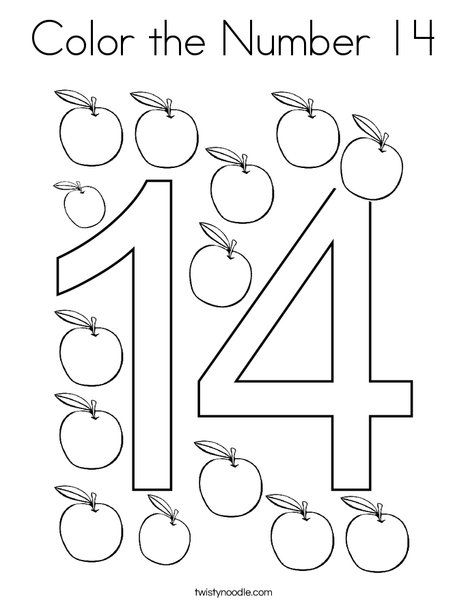 Pin on number coloring pages worksheets and mini books