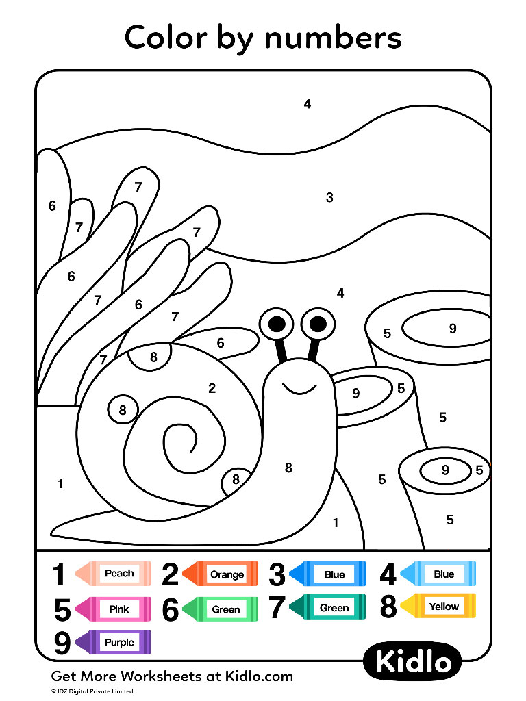 Color by numbers