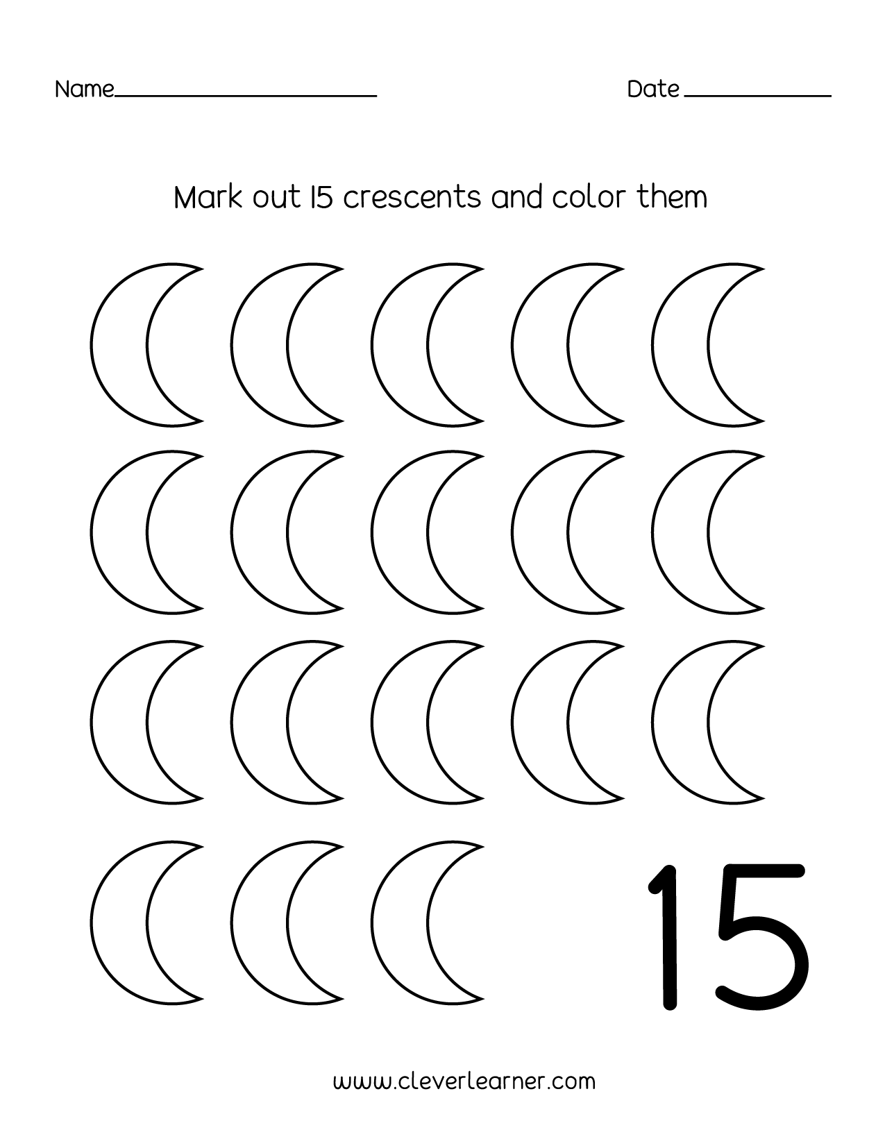Number writing counting and identification printable worksheets for children