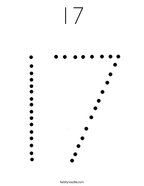 Number coloring pages