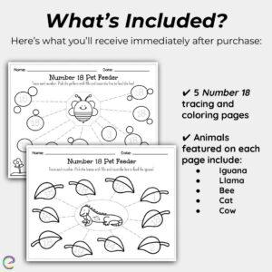 Number worksheets