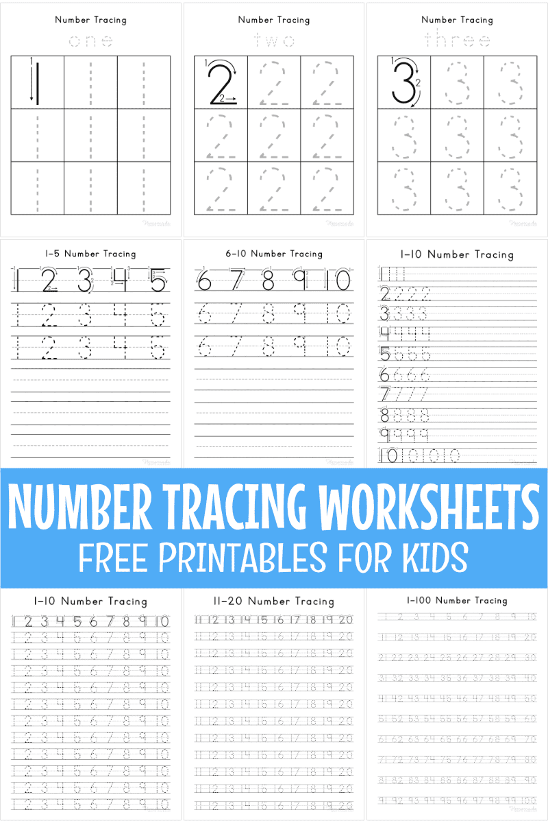 Free color by number printables for kids