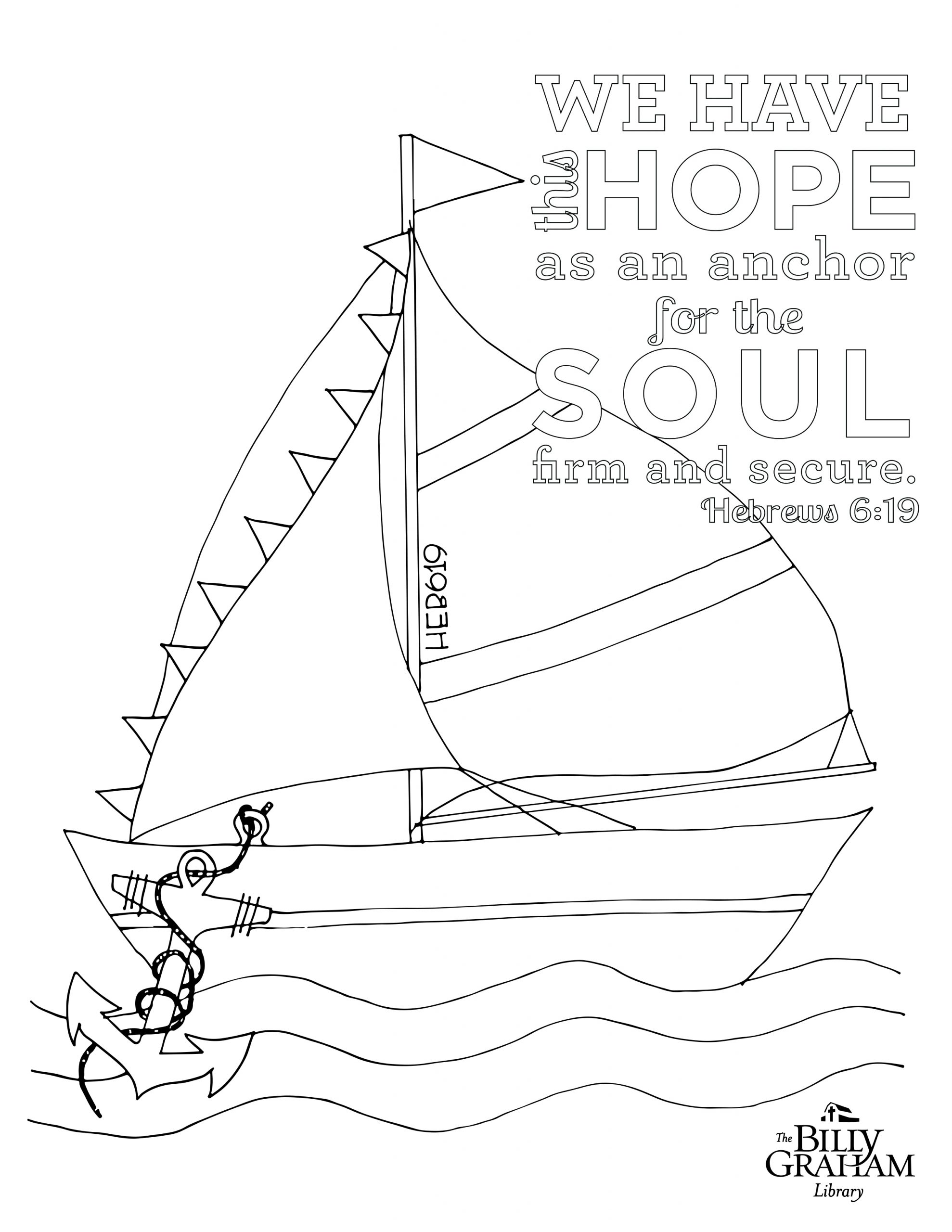 Hebrews coloring sheet for kids