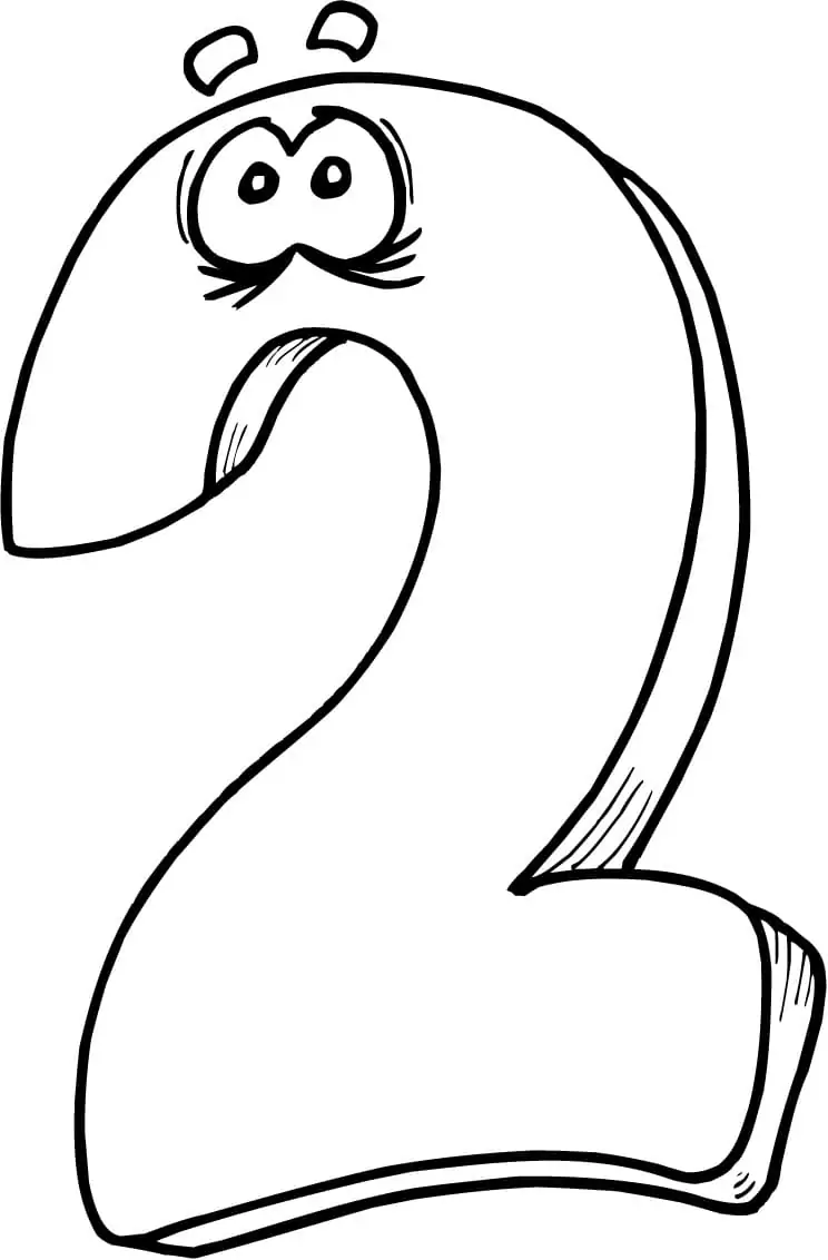 Number malvorlagen