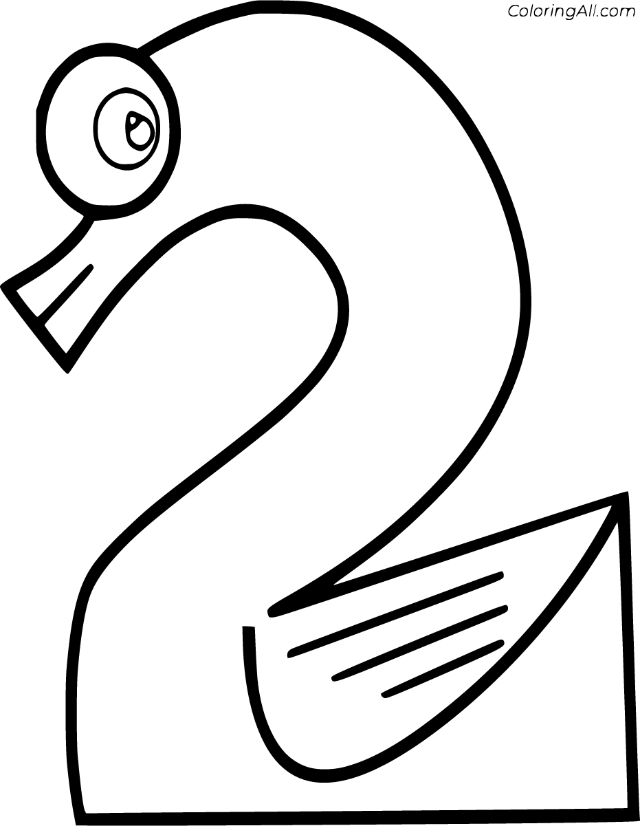 Free printable number coloring pages in vector format easy to print from any device and automaticaâ coloring pages for kids writing numbers coloring pages