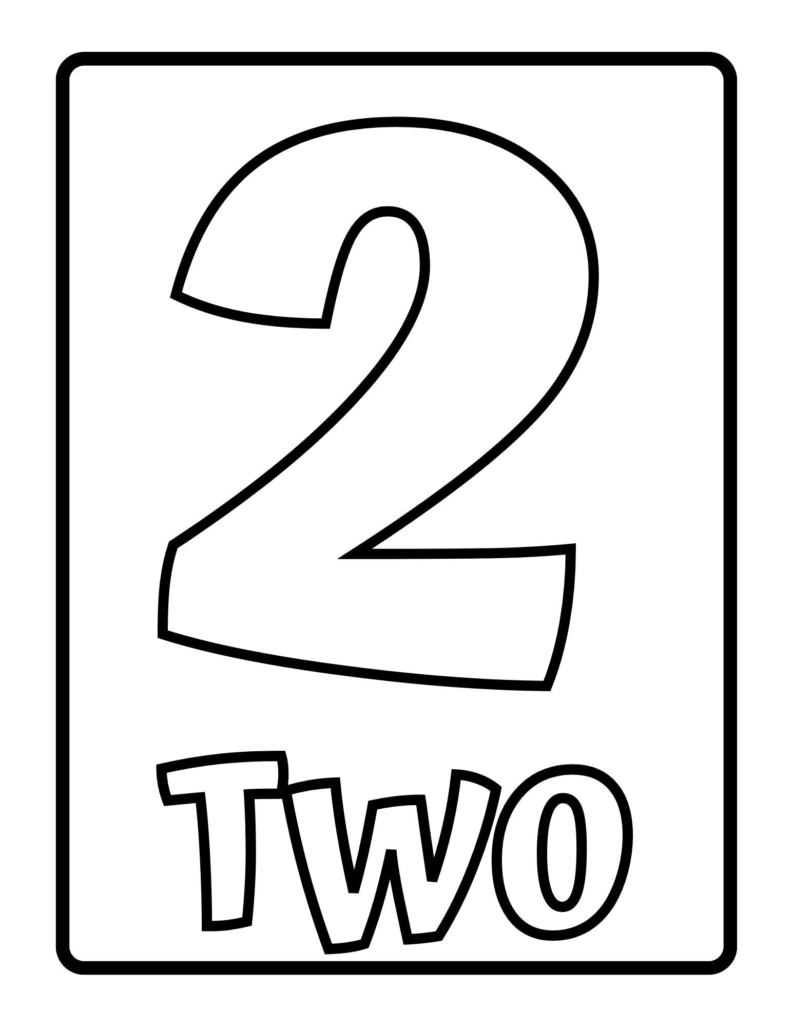 Numbers printable pages to numbers coloring pages for kids and toddlers pdf printable pages