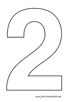 Number template crafts and worksheets for preschooltoddler and kindergarten pochoir chiffre pochoirs imprimables gratuits chiffre a imprimer