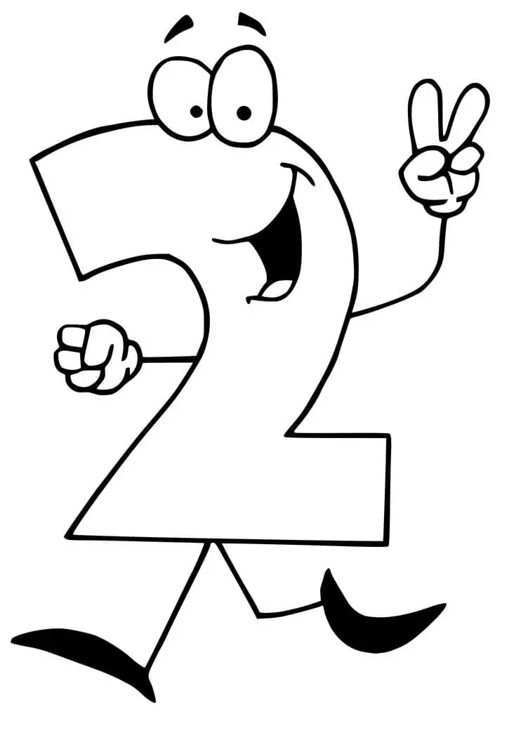 Number malvorlagen