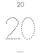 Number coloring pages