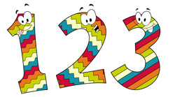 Printable number coloring pages â tims printables