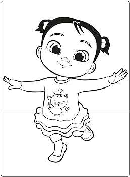 Cocomelon colouring book colouring pages for children aged and over official licensed product of cocomelon komet verlag books
