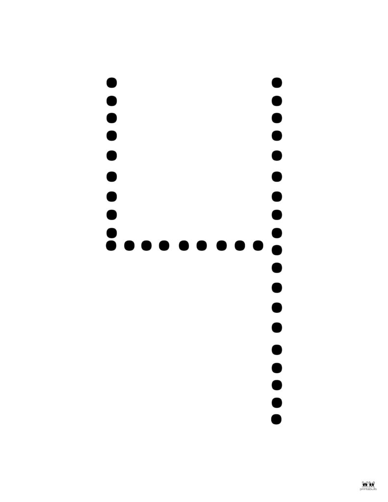 Number tracing worksheets