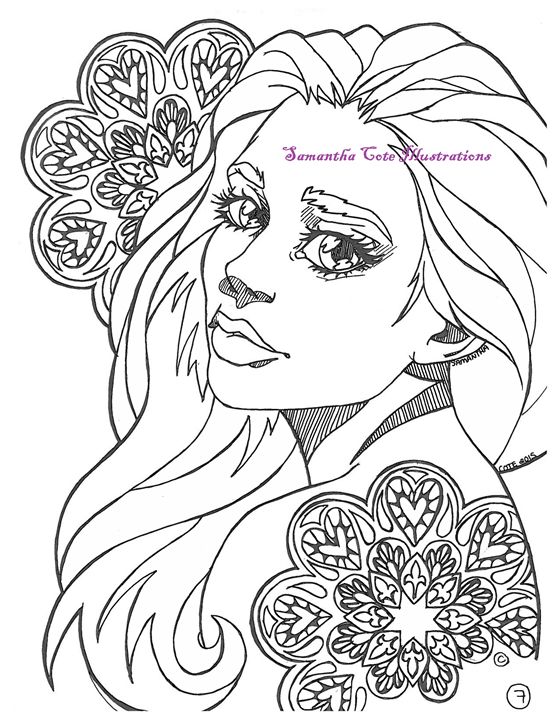 Page coloring book