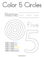 Number coloring pages