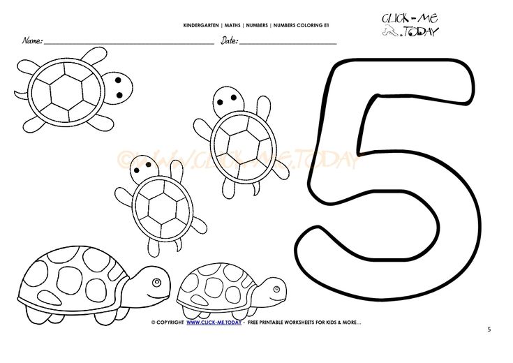 Number loring pages