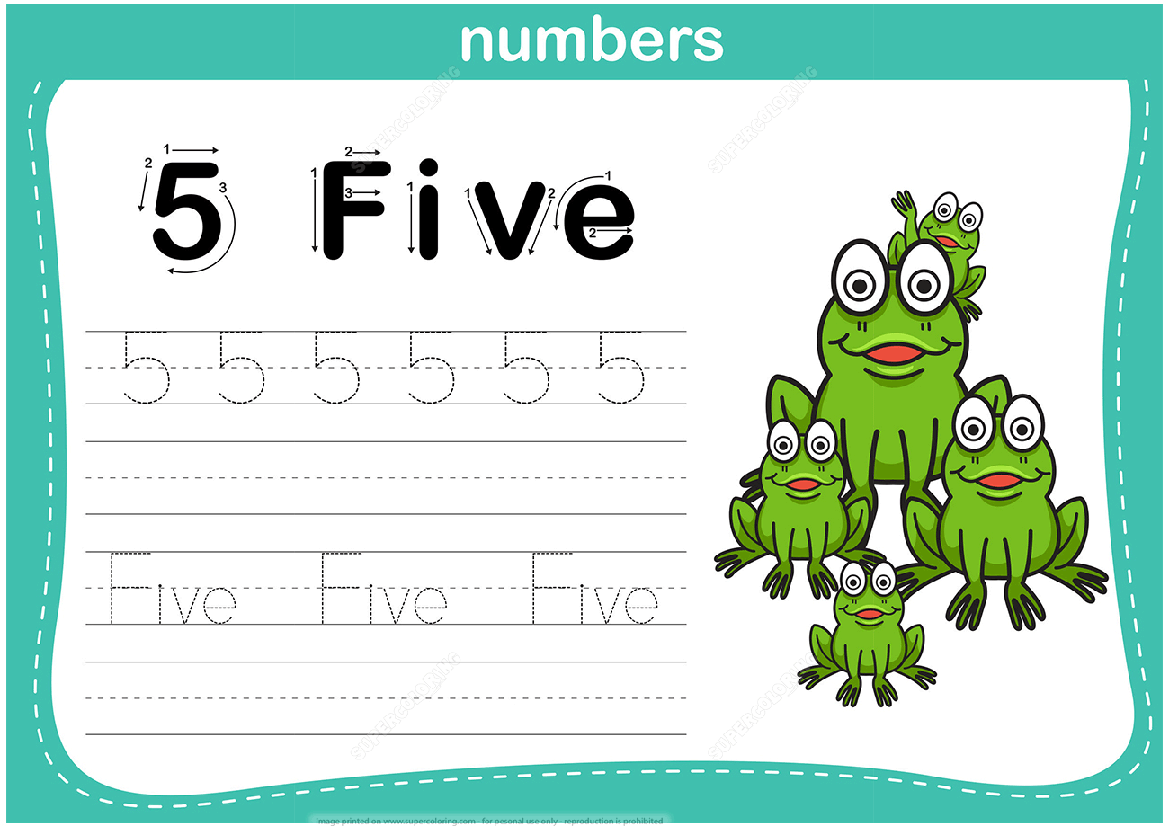 Number tracing worksheet free printable puzzle games