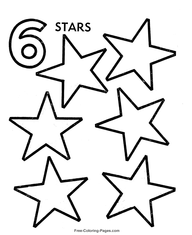 Number worksheets preschool