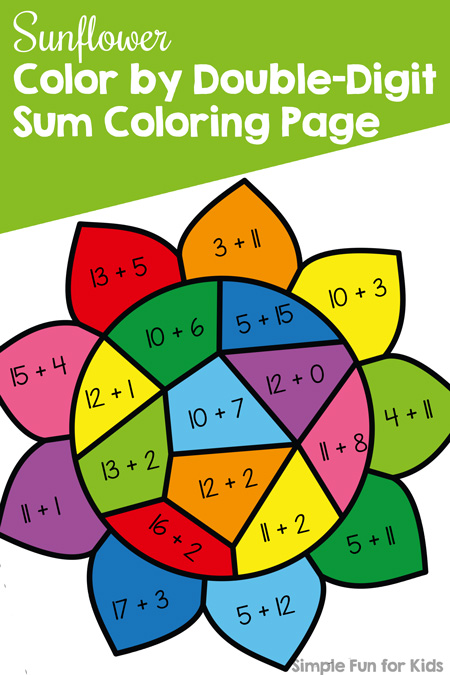 Sunflower color by double