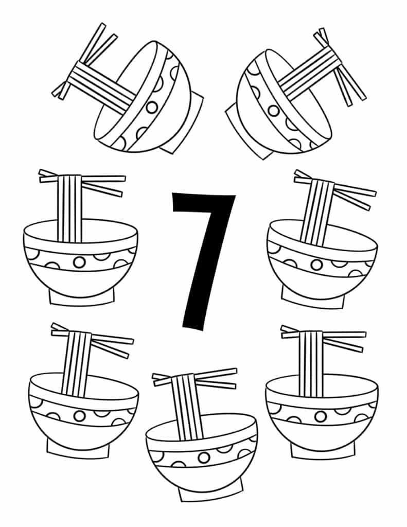 Free number worksheets for preschool â the hollydog blog