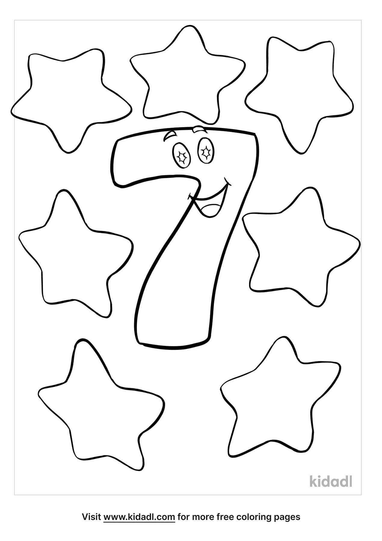Free number coloring page coloring page printables