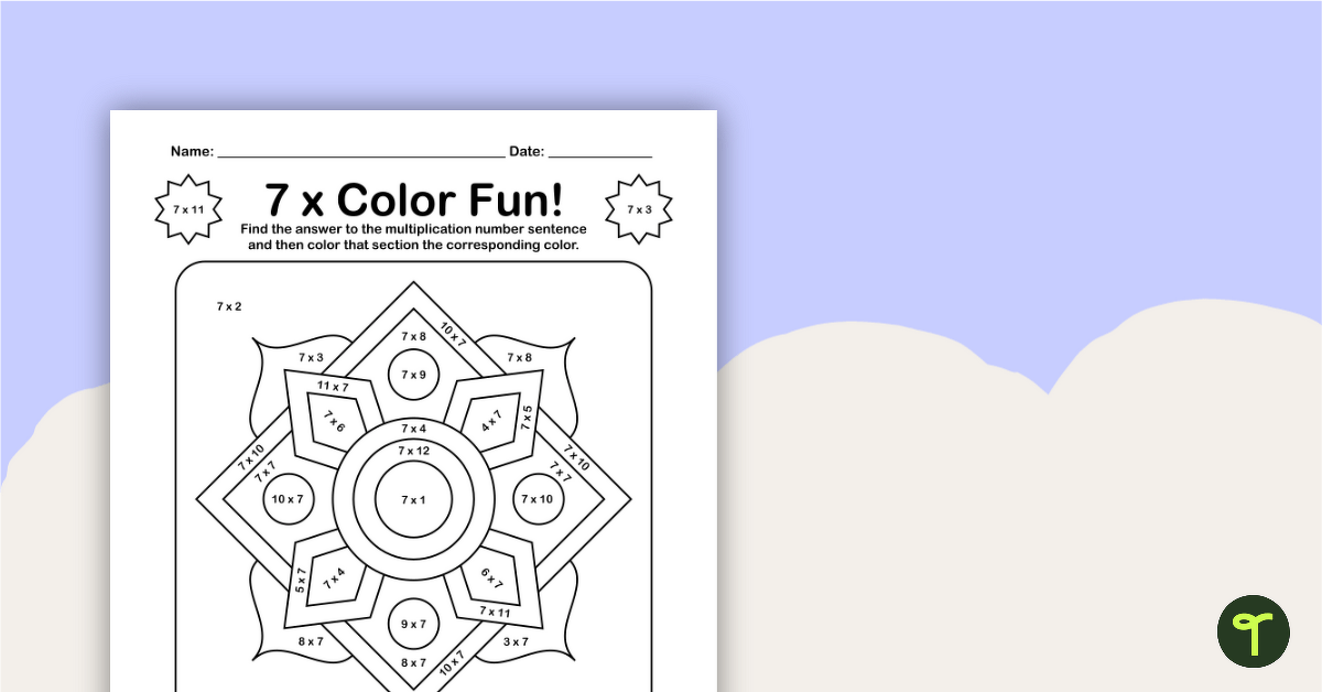 Color by number