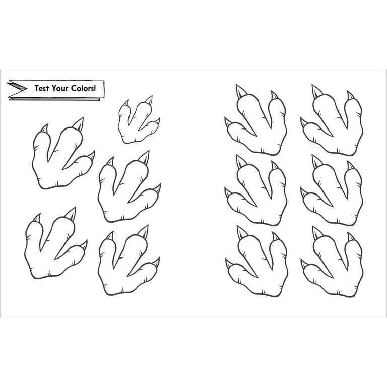 Awesome dinosaurs coloring book for kids ages