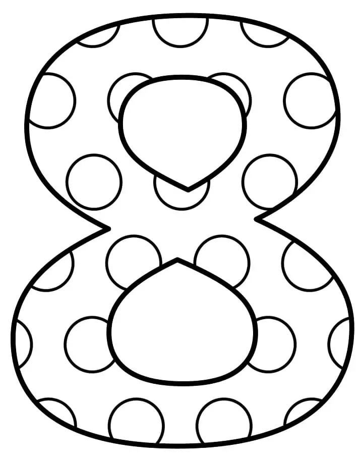 Printable number fãrbung seite
