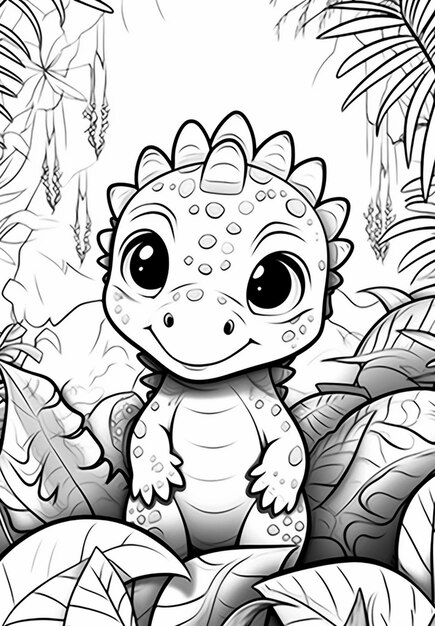 Page coloring page template pictures