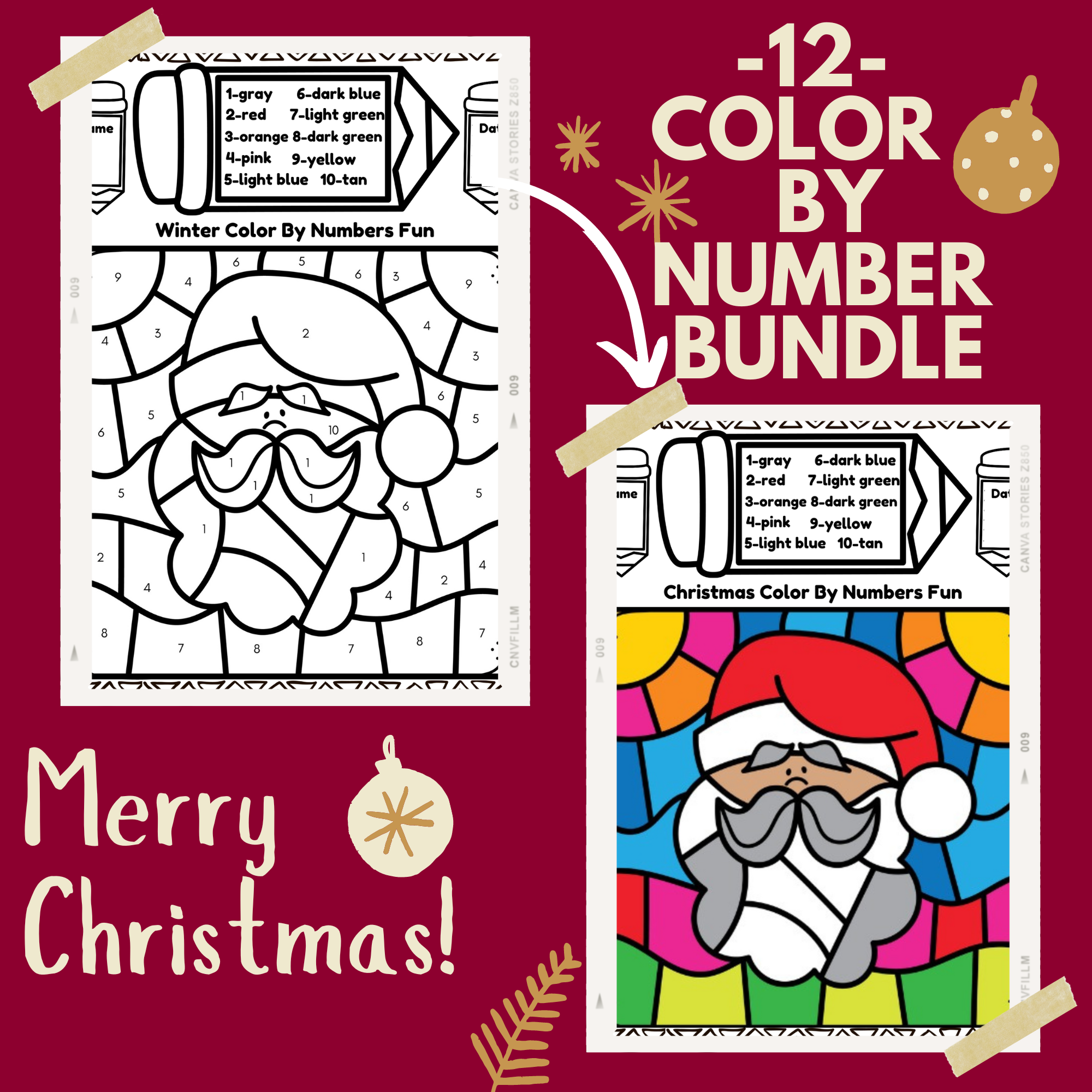 Christmas science winter activity