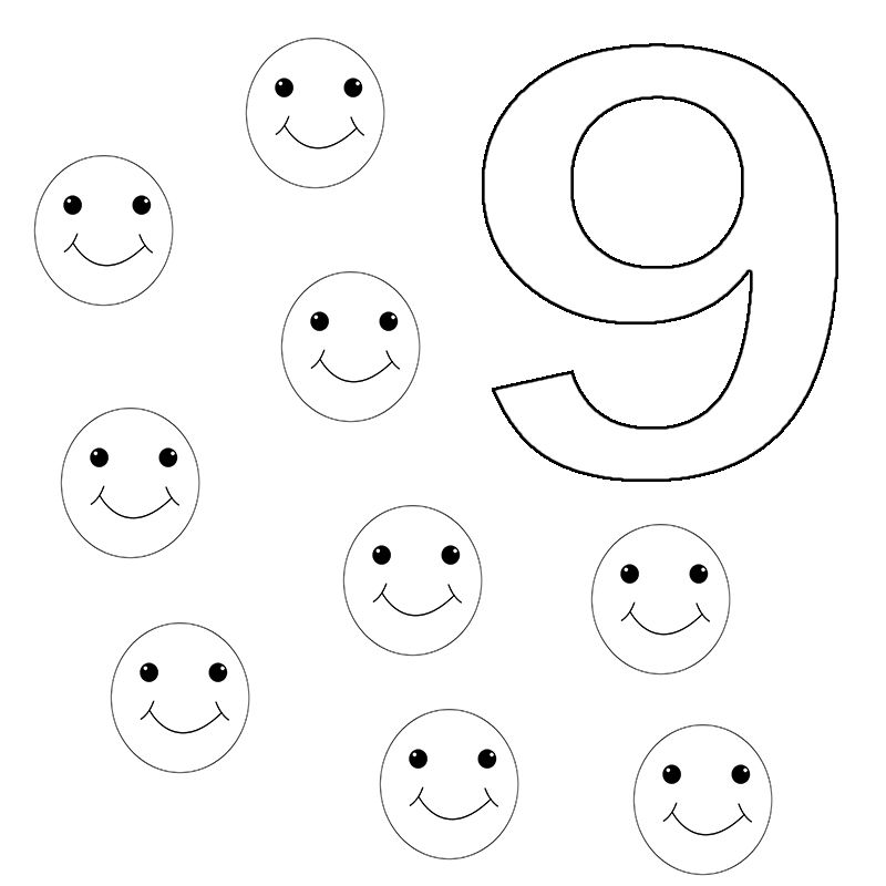 Number printable coloring pages this number coloring pages is totally free to downloadâ preschool coloring pages abc coloring pages math activities preschool