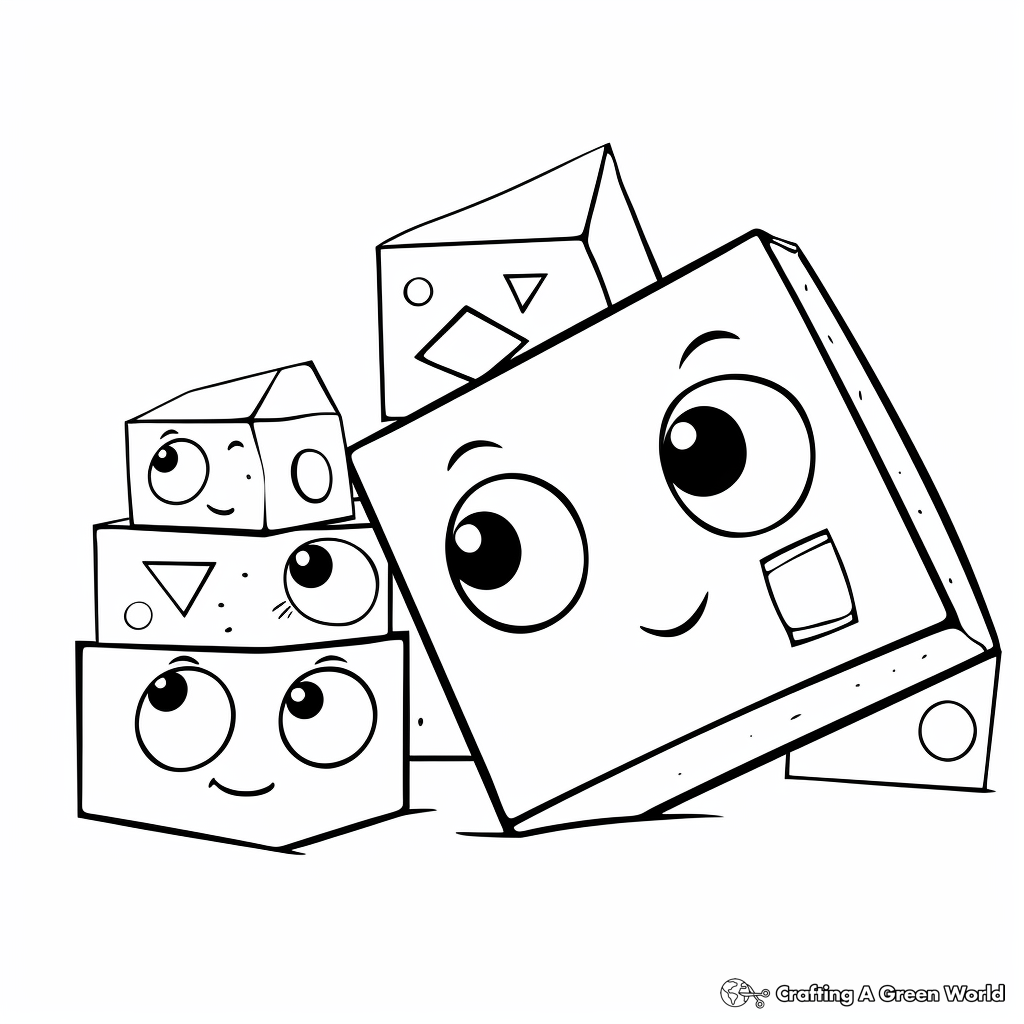 Blank coloring pages