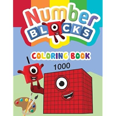 Numberblocks loring book numberblocks to