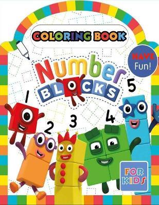 Numberblocks loring book numbers book book buy now at mighty ape