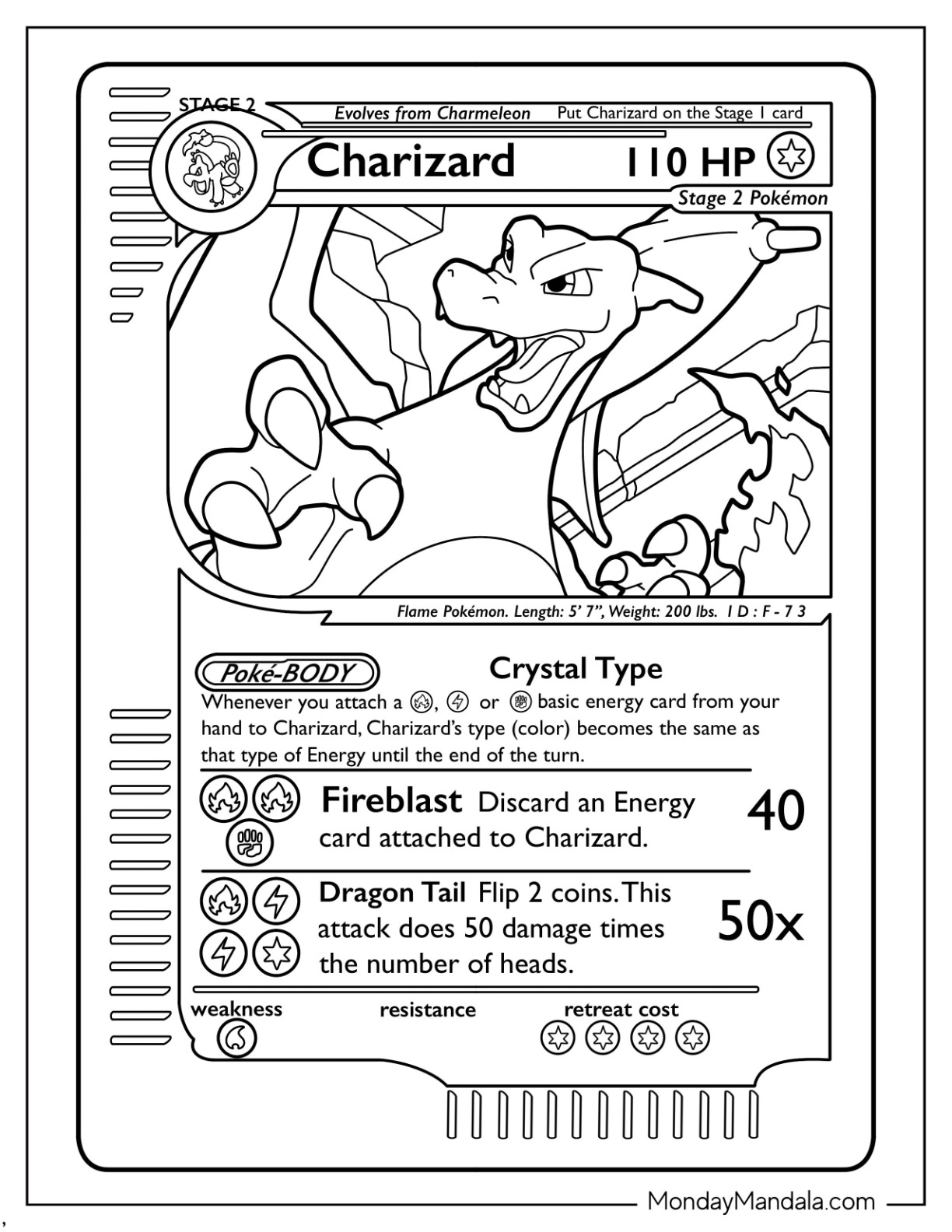 Pokemon card coloring pages free pdf printables