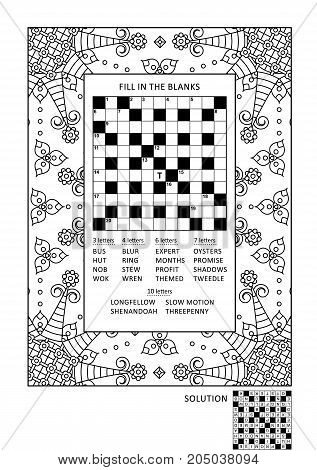 Puzzle coloring vector photo free trial bigstock