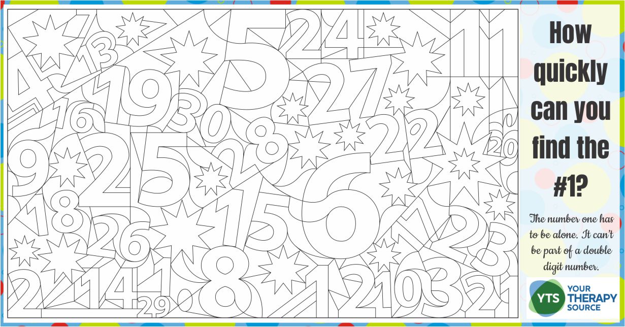 Number puzzle for kids