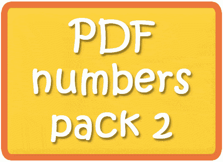 Number flashcards