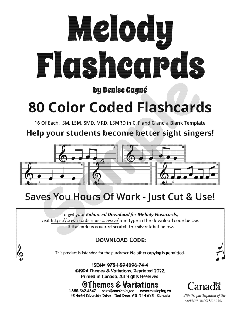 Melody flashrds