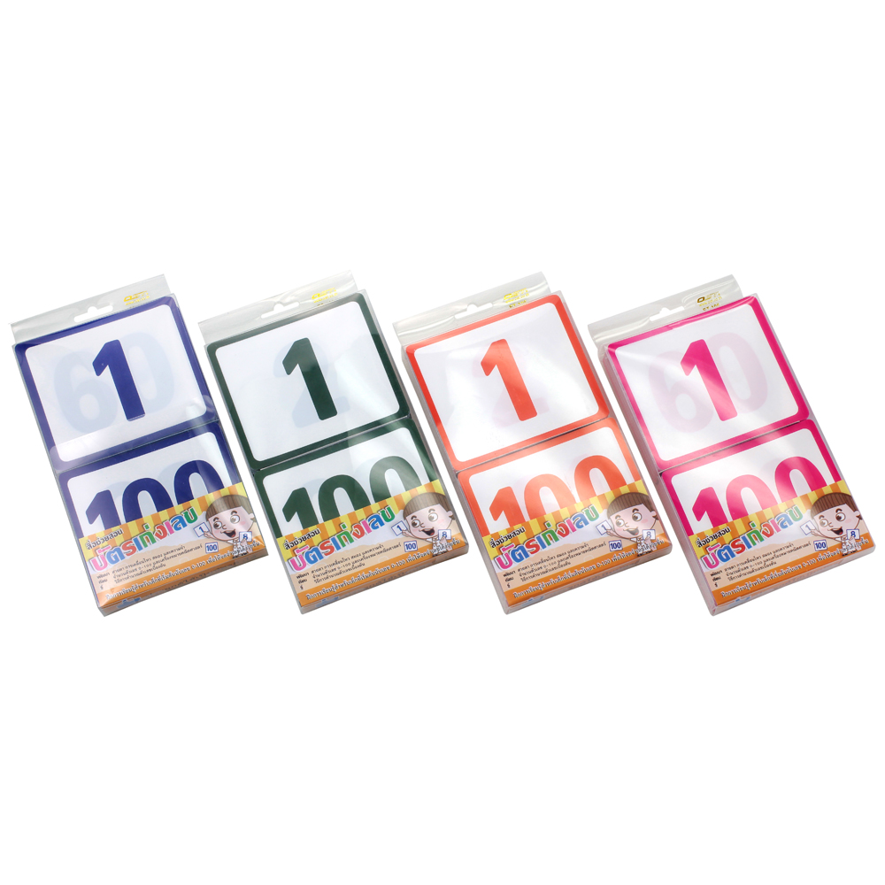 Numbers flashcards