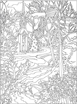 Creative haven christmas color by number adult coloring books christmas toufexis george books