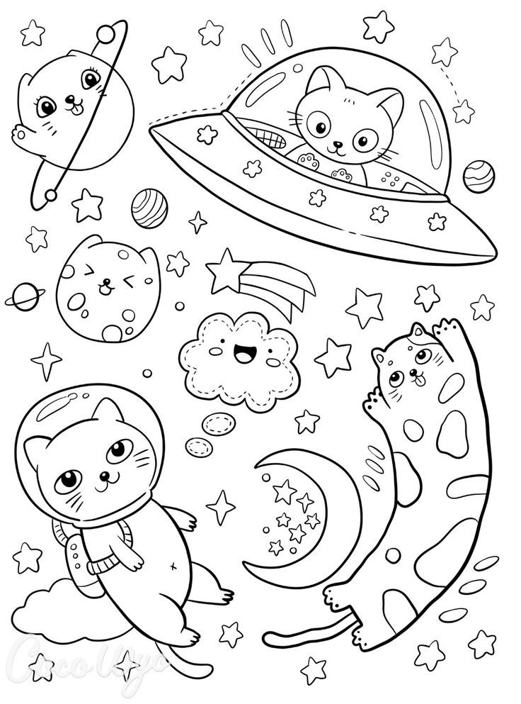 Cute cats stickers