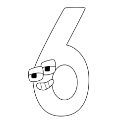Number lore coloring pages for kids printable free download