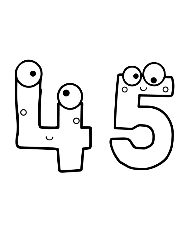 Number lore coloring pages printable for free download