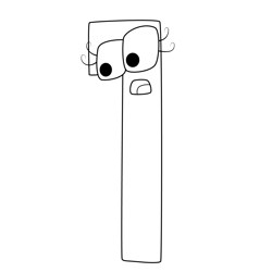 Number lore coloring pages for kids printable free download