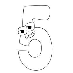 Number lore coloring pages for kids printable free download