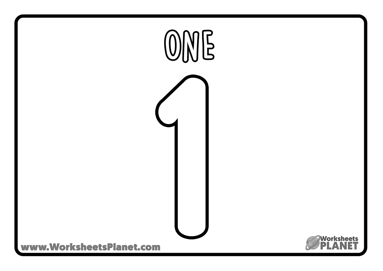 Number for coloring