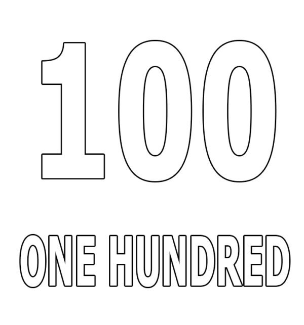Numbers coloring pages printable for free download